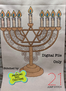 Menorah 4 Sizes