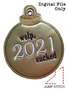 ITH Welp 2020 and 2021 Ornament