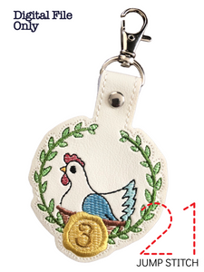 French Hens Fob