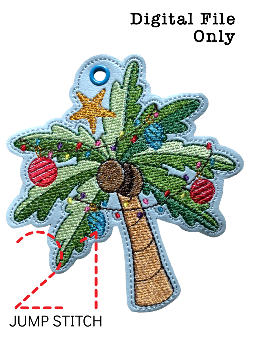 Yule Palm Ornament