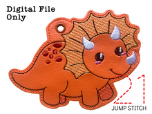 Load image into Gallery viewer, Triceratops Ornament
