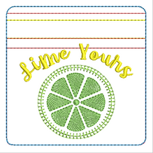 Load image into Gallery viewer, ITH Lime Yours 4x4 Zipper Bag
